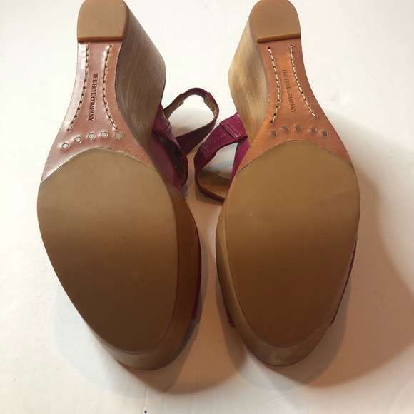 NWOT Frye Blair Slingback 3.5” wooden platform - Picture 7 of 7